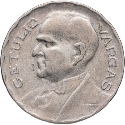 купить Бразилия 400 реалов (рейс, reis) 1938 "Жетулиу Дорнелис Варгас"