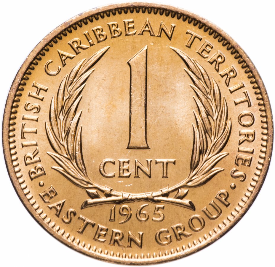 купить Восточные Карибы 1 цент (cent) 1965