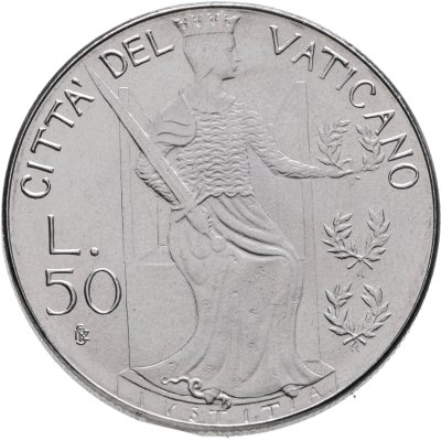 купить Ватикан 50 лир 1979