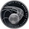Купить Израиль 1 новый шекель (new sheqel) 2009  Чемпионат мира по футболу 2010, ЮАР