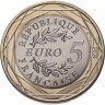Купить Франция 5 евро 2026 "Знаки зодиака - Телец" в коинкарте