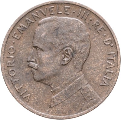 купить Италия 5 чентезимо (centesimi) 1909