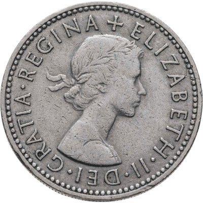 купить Великобритания 1 шиллинг (shilling) 1954 Шотландский герб - атакующий лев внутри коронованного щита