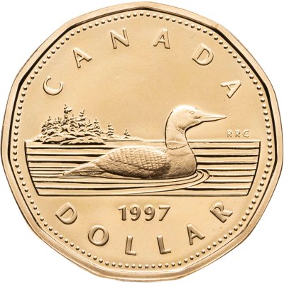 купить Канада 1 доллар 1997