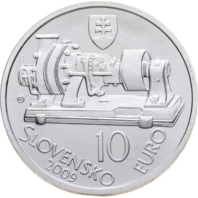 купить Словакия 10 евро 2009 "150 лет со дня рождения Ауреля Болеслава Стодолы"