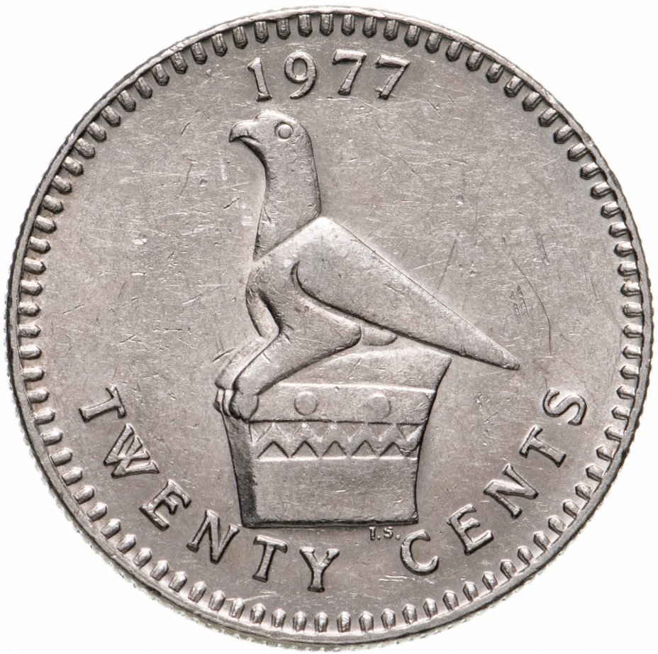 купить Родезия 20 центов (cents) 1977