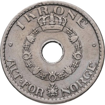 купить Норвегия 1 крона (crown) 1940