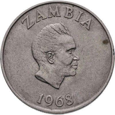 купить Замбия 10 нгве (ngwee) 1968