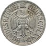 Купить Германия 1 марка 1950, знак монетного двора: "D" - Мюнхен