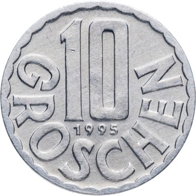 купить Австрия 10 грошей (groschen) 1995