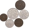 Купить Латвия полный годовой набор монет для обращения 1922-1924 (6 шт.)