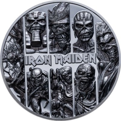 купить Острова Кука 20 долларов 2024 "Iron Maiden – Коллекция Эдди", в футляре с сертификатом