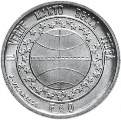 купить Сан-Марино 1 лира 1977 "Экология, ФАО"
