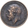 Купить Великобритания 1 фартинг (farthing) 1917