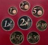 Купить Германия 2005 набор из 8-ми монет евро Proof в официальном пластике Монетный двор Берлин A
