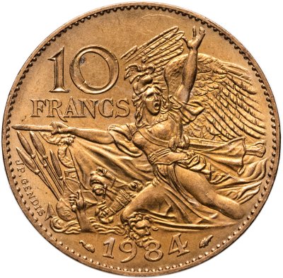 купить Франция 10 франков (francs) 1984 "200 лет со дня рождения Франсуа Рюда"