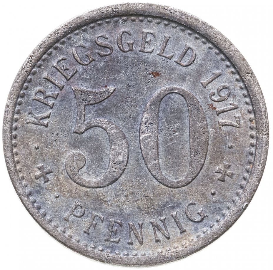 купить Германия (Ахлен, Рейнская провинция) 50 пфеннигов 1917 нотгельд