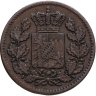 Купить Бавария 1 пфенниг 1862