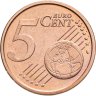 Купить Ватикан 5 евроцентов (euro cent) 2005 "Вакантный престол" в слабе Монетник. ру MS62