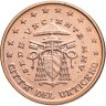 Купить Ватикан 5 евроцентов (euro cent) 2005 "Вакантный престол" в слабе Монетник. ру MS62