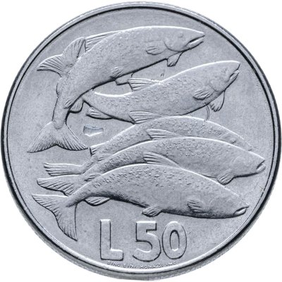 купить Сан-Марино 50 лир (lire) 1975 Любовь у животных
