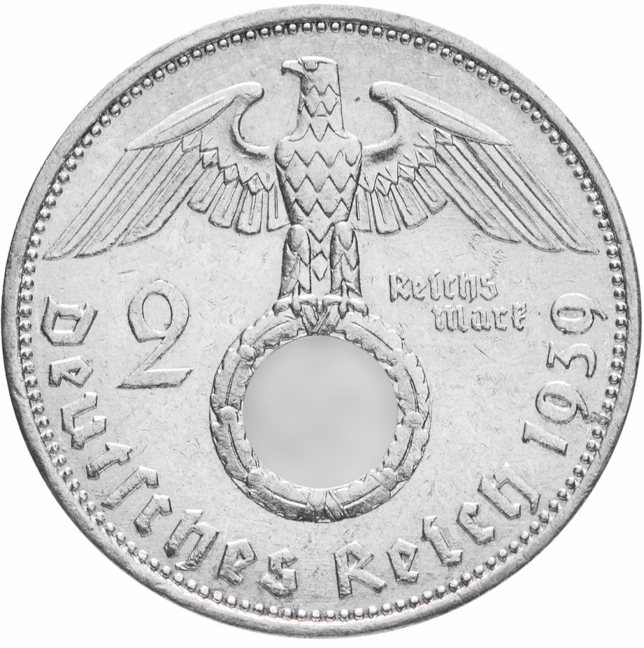купить Третий Рейх 2 марки 1939