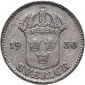 Купить Швеция 25 эре (ore) 1936