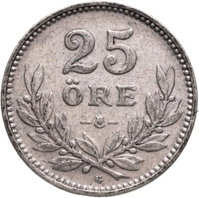 купить Швеция 25 эре (ore) 1936