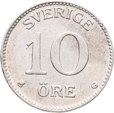купить Швеция 10 эре (ore) 1941 Серебро, Три короны на аверсе