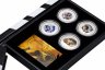 Купить Острова Кука 2 доллара набор из 4 монет 2007 Proof «Шерлок Холмс - Артур Конан Дойл - Детектив Фильм» в футляре с сертификатом