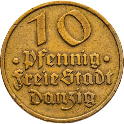 купить Германия, Данциг 10 пфеннигов 1932