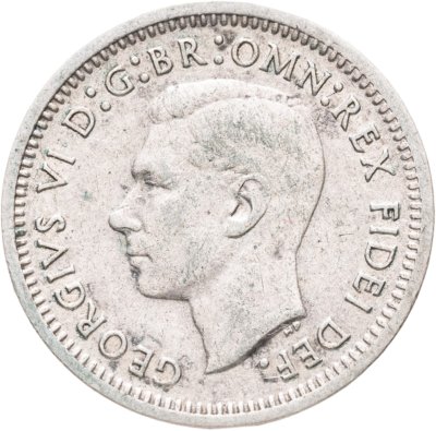 купить Австралия 3 пенса (pence) 1951 PL знак монетного двора: "PL" - Лондон