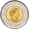 Купить Канада 2 доллара (dollars) 2017 100 лет Битве при Вими