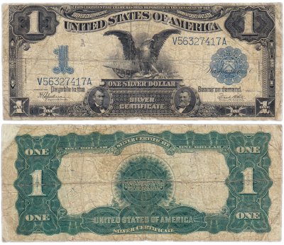 купить США 1 доллар 1899 series 1899 (Pick 338) Silver Certificate, Speelman-White