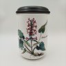 Купить Банка "Stachys officinalis" ("Буквица лекарственная") для сыпучих продуктов (для чая, специй), серия "Botanica", фарфор, деколь, дерево (крышка), Villeroy & Boch, Люксембург, 1980-2002 гг.