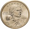 Купить США 1 доллар (dollar) 2008 D