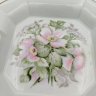 Купить Пепельница квадратная  с цветочным декором, Porcelaine Ternet,  Limoges, фарфор, деколь, золочение, фарфор, деколь, золочение, Франция, 1970-2000 гг.