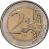 Купить Люксембург 2 евро (euro) 2004 "Портрет и монограмма герцога Люксембурга Анри Нассау"
