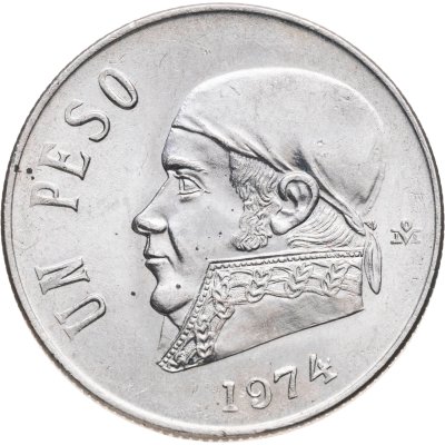 купить Мексика 1 песо (peso) 1974