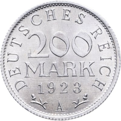 купить Германия 200 марок 1923 "A" — Берлин