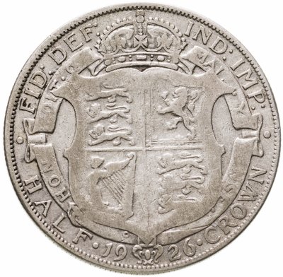 купить Великобритания 1/2 кроны (crown) 1926
