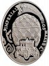 Купить Остров Ниуэ 2 доллара 2010 "Яйца Фаберже. Коронационное яйцо", в футляре