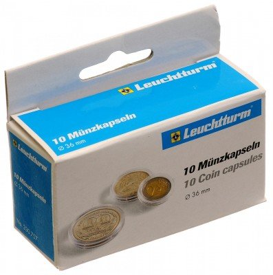 Купить Капсула для монет Leuchtturm 36мм