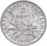 Купить Франция 2 франка (francs) 1916