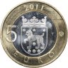 Купить Финляндия 5 евро (euro) 2011 Провинция Канта-Хяме