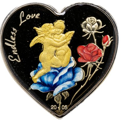 купить ДР Конго 5 франков 2005 "Ангелы - вечная любовь"