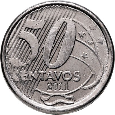 купить Бразилия 50 сентаво 2011