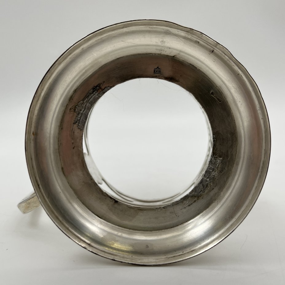 купить Подстаканник, мНЦ (медь-никель-цинк), Киевский завод столовых приборов и посуды им. Дзержинского (ЗiД, ЗиД), СССР, 1950-1962 гг.