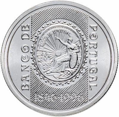купить Португалия 500 эскудо (escudos) 1996 "150 лет банку Португалии"