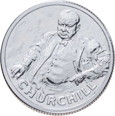 купить Великобритания 20 фунтов (pounds) 2015 "Великие британцы - Уинстон Черчилль" в буклете